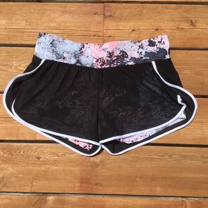 Fabletics Renata Graffiti Black Shorts